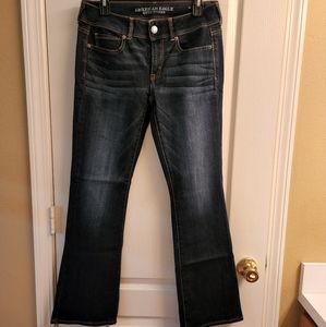 American Eagle Kick boot super stretch jeans